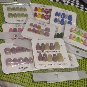Colorful Nail Art Set